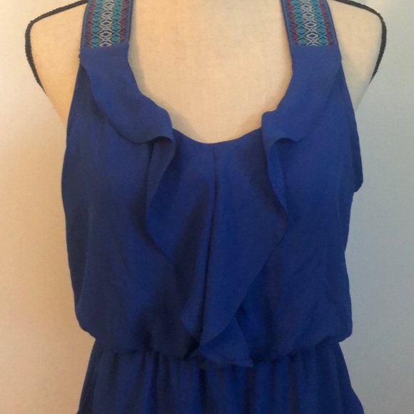 Sold Blue pocket dress - Picture 2 of 6